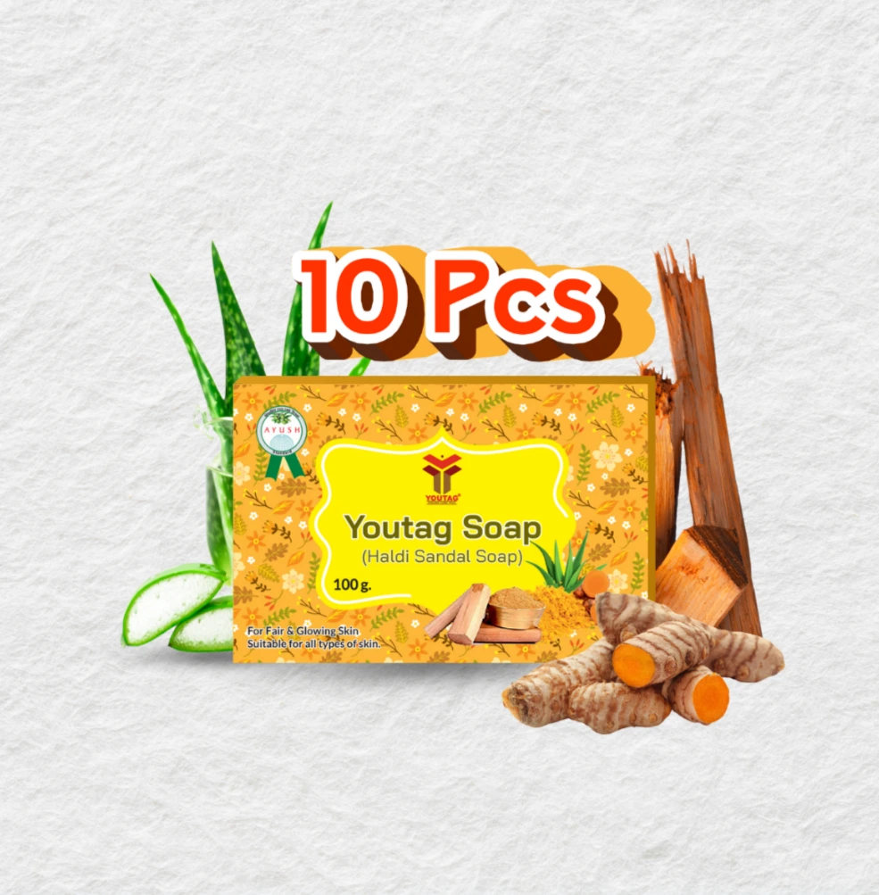 Youtag Haldi Soap ( 10pack)